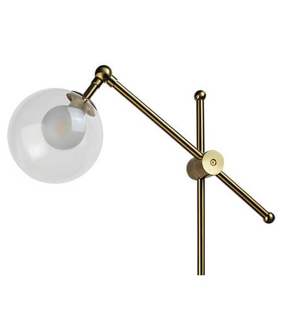 LÁMPARA DE SOBREMESA GULA  GOLD METAL