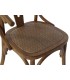 SILLA  OLGA MADERA  DE OLMO  Y RATTAN