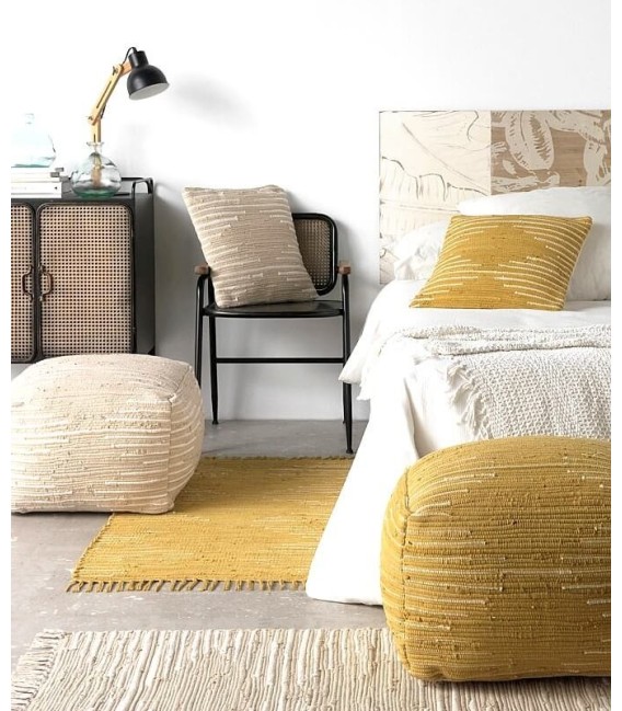 PUF CAIRO ORO ALGODÓN 