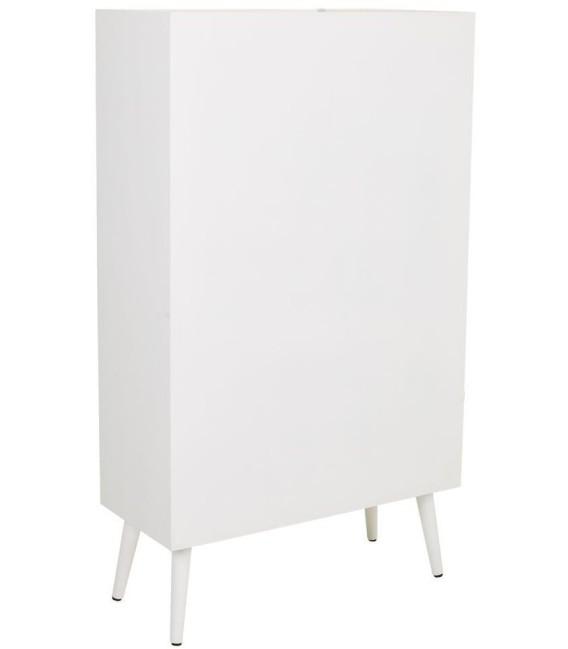 ZAPATERO OLGA BLANCO MADERA Y FIBRA