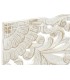 Cabecero 150 étnico en madera MDF tallada blanco rozado decorativo 1