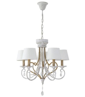 LÁMPARA MARIA LUISA TECHO METAL Y TEXTIL