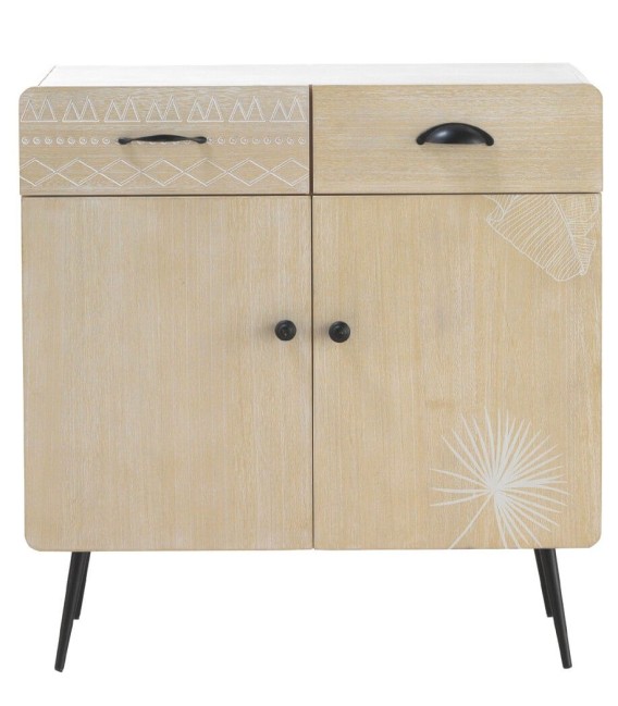 APARADOR KEOPS MADERA Y METAL