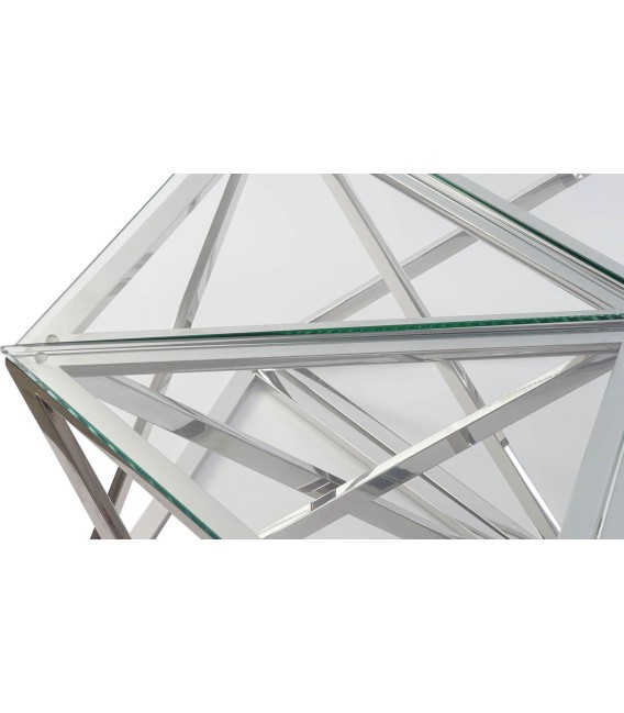 MESA DE CENTRO HEXAGON SET 6 PIEZAS