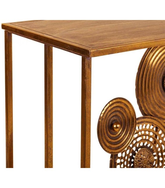 CONSOLA ROUND METAL 
