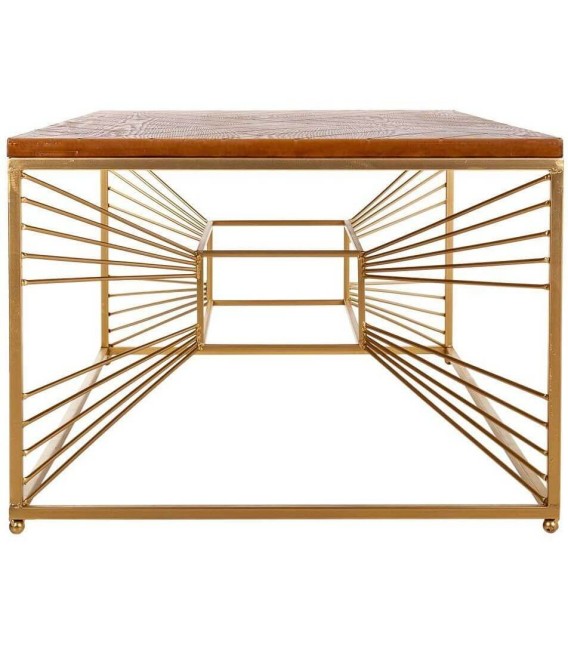 MESA DE CENTRO  OTADAN MADERA Y METAL 