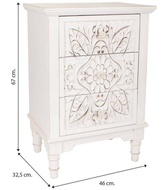 MESITA DE NOCHE  NAIKE MADERA 