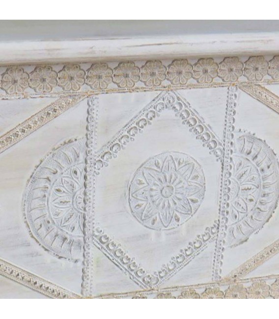 BAÚL CAIRO MADERA Y METAL 