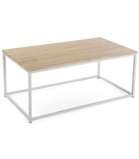MESA DE CENTRO QUAD RECTANGULAR ROBLE 