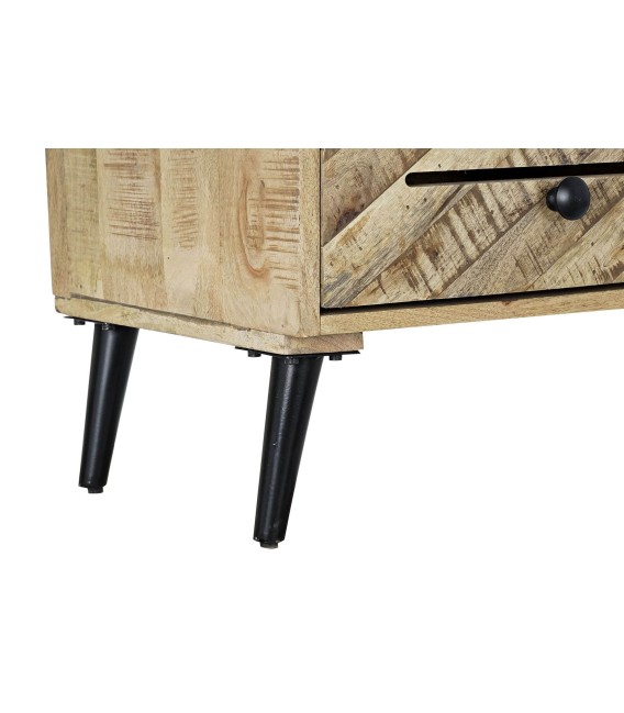 LIBRERÍA TALME MADERA MANGO Y METAL 