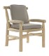 SILLÓN NUI MADERA Y TEXTIL 