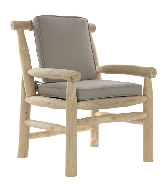 SILLÓN NUI MADERA Y TEXTIL 