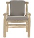 SILLÓN NUI MADERA Y TEXTIL 