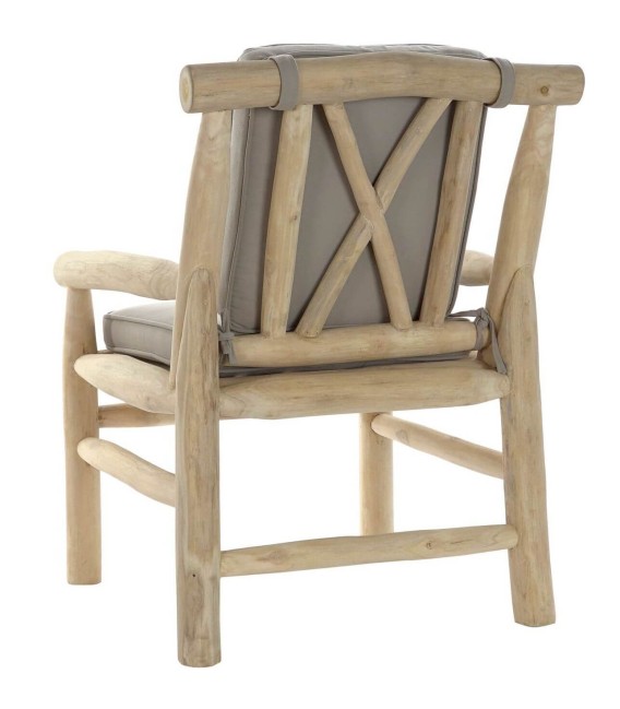 SILLÓN NUI MADERA Y TEXTIL 