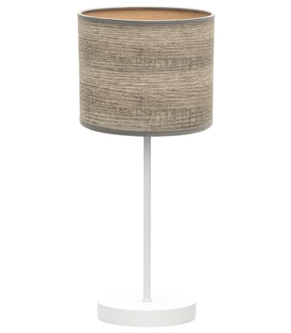 LÁMPARA DE SOBREMESA JARTE MADERA Y METAL