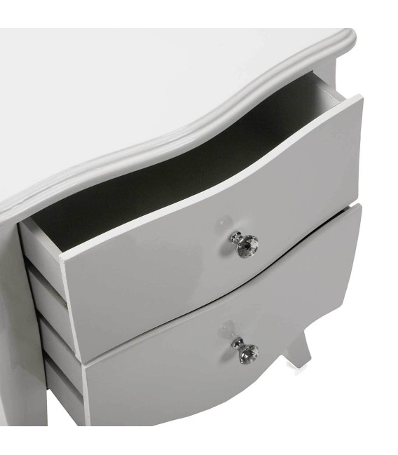 MESITA DE NOCHE CAGLIARI BLANCO