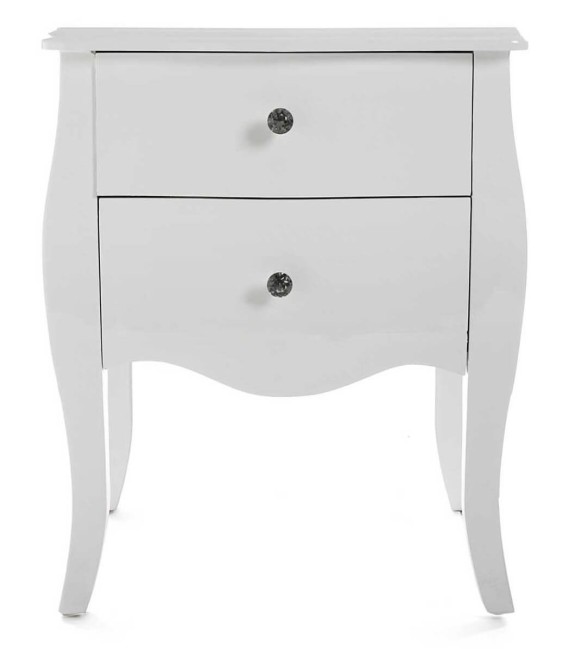 MESITA DE NOCHE CAGLIARI BLANCO