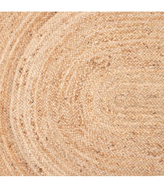 ALFOMBRA OVALADA CLARA YUTE MDMHOGAR