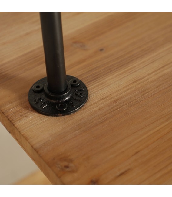 PERCHERO GUILLE MADERA Y METAL