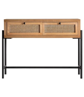 ESCRITORIO TEZEL MADERA Y METAL MDMHOGAR