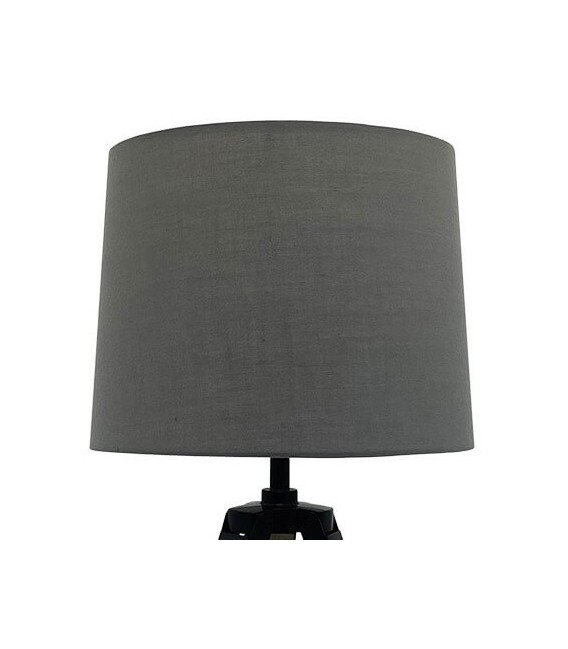 LÁMPARA DE SOBREMESA JOLEN 24 Ø MADERA Y TEXTIL