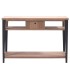 CONSOLA PACIA MADERA Y METAL