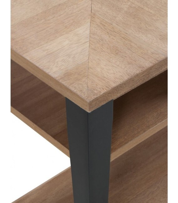 CONSOLA PACIA MADERA Y METAL