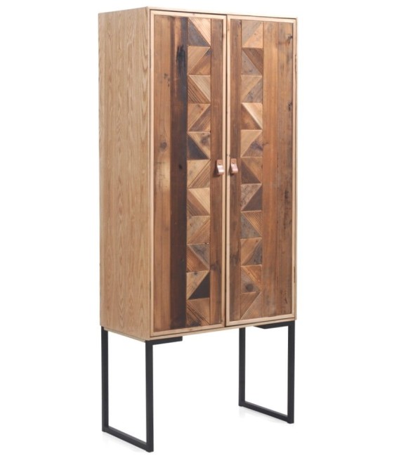 ARMARIO PACHE MADERA Y METAL MDMHOGAR