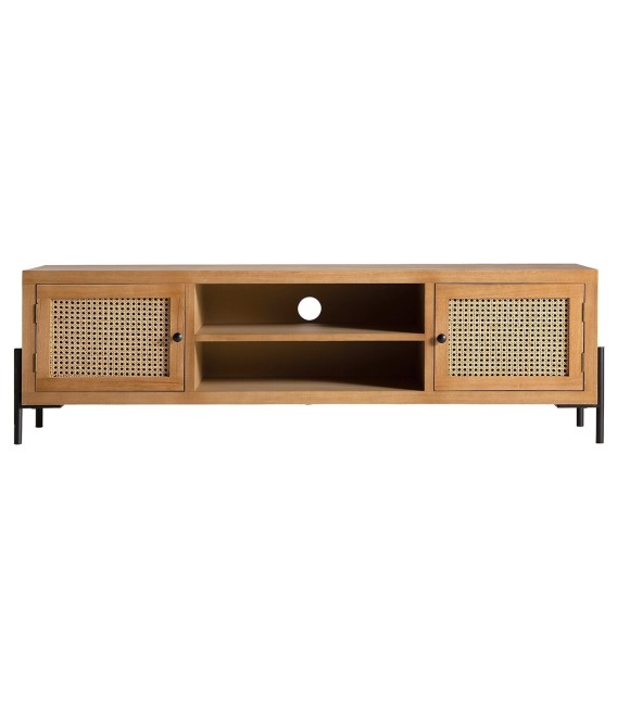 MUEBLE DE TV TEZEL MADERA Y METAL 