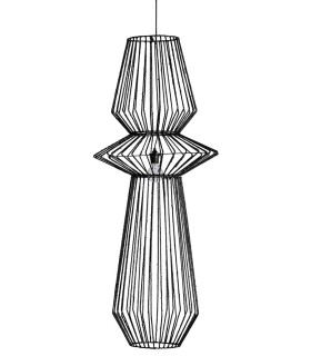 LÁMPARA DE TECHO ULIE 60 Ø METAL 