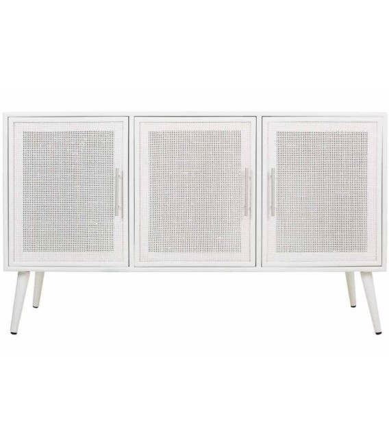 APARADOR KASTI MADERA Y RATÁN BLANCO 