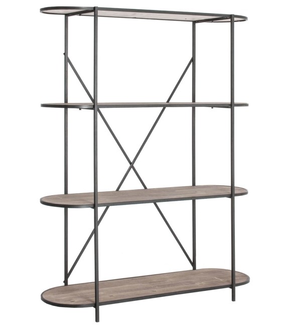 LIBRERÍA SIFOL MADERA Y METAL 