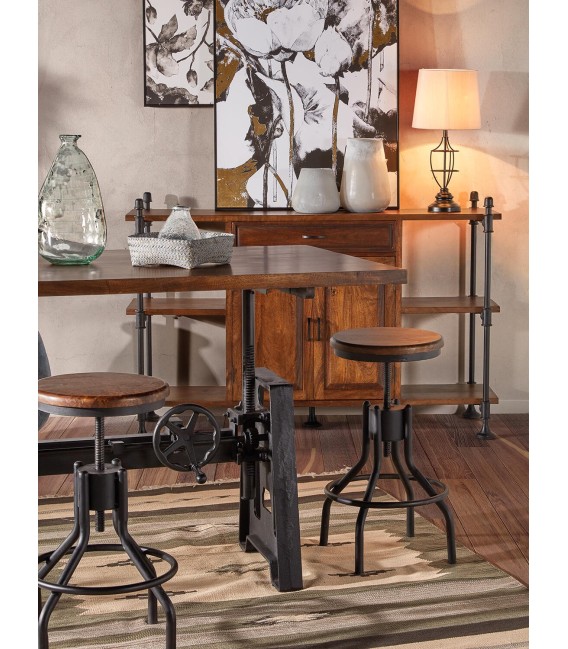 TABURETE REGULABLE INDUSTRIAL