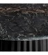 MESA DE COMEDOR ULIE 120 Ø MADERA Y MÁRMOL NEGRA MDMHOGAR