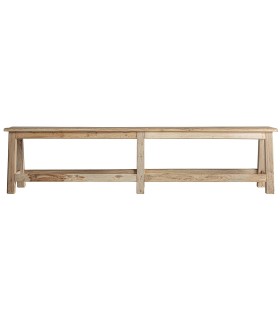 BANCO PIE DE CAMA LUGROS MADERA MDMHOGAR