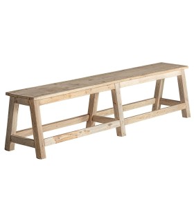 BANCO PIE DE CAMA LUGROS MADERA MDMHOGAR