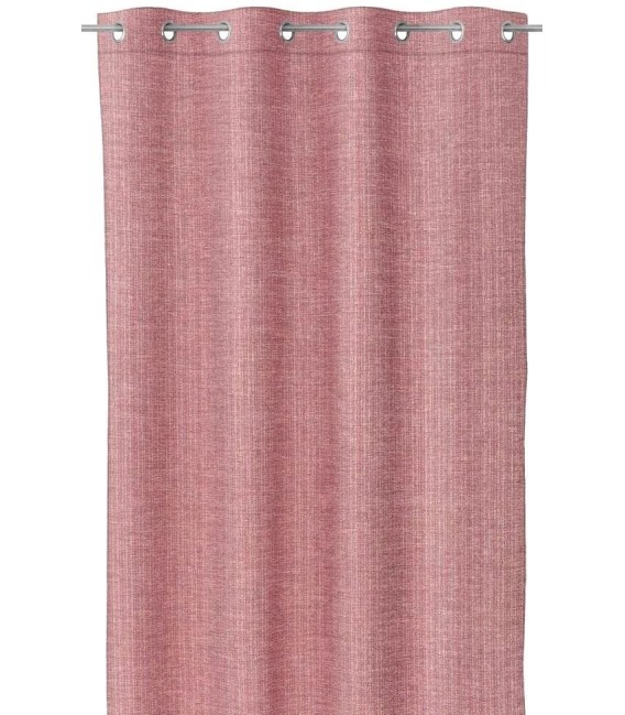 CORTINA CREPÉ ROJA MDMHOGAR