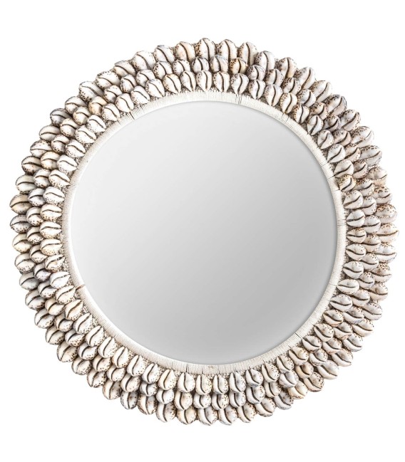 ESPEJO BIGARO 102 Ø CONCHAS MDMHOGAR