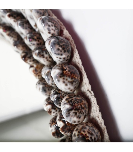 ESPEJO BIGARO 102 Ø CONCHAS MDMHOGAR