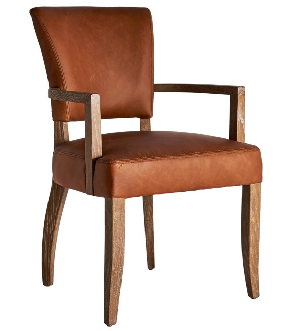 SILLÓN LATOYA MADERA Y TEXTIL MDMHOGAR