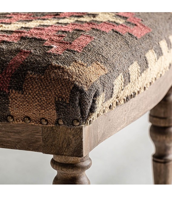 SILLÓN VENDREL MADERA Y TEXTIL 