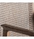 SILLÓN NALDA MADERA RATÁN Y LINO 