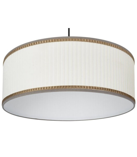 LÁMPARA DE TECHO COREA 60 Ø TEXTIL 