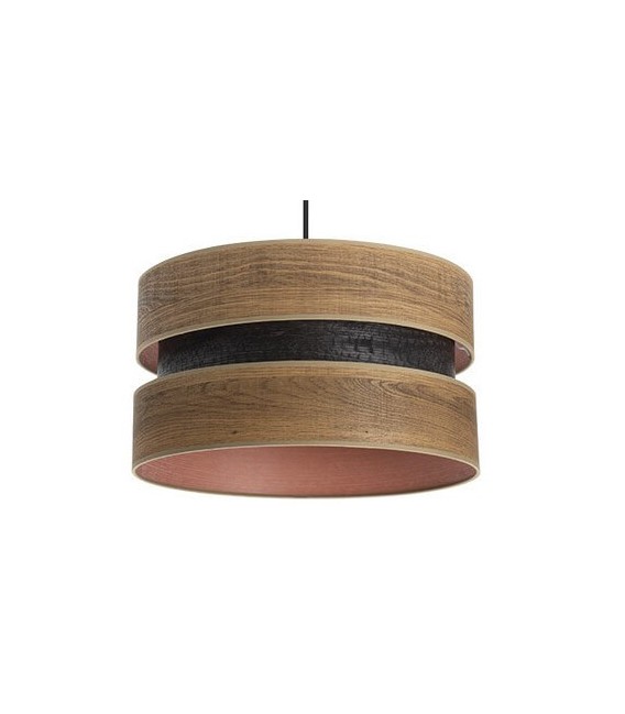 LÁMPARA DE TECHO ALICE 40 Ø METAL Y MADERA 