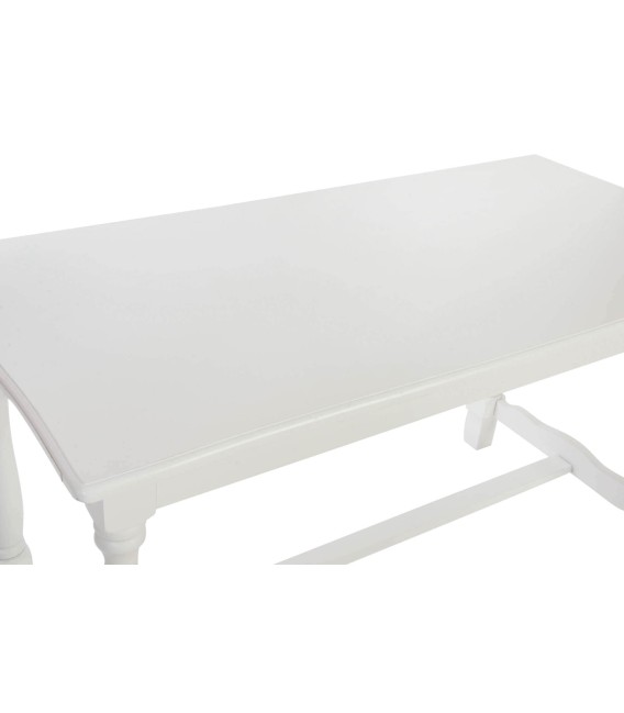 MESA DE COMEDOR TAHONA MADERA BLANCA