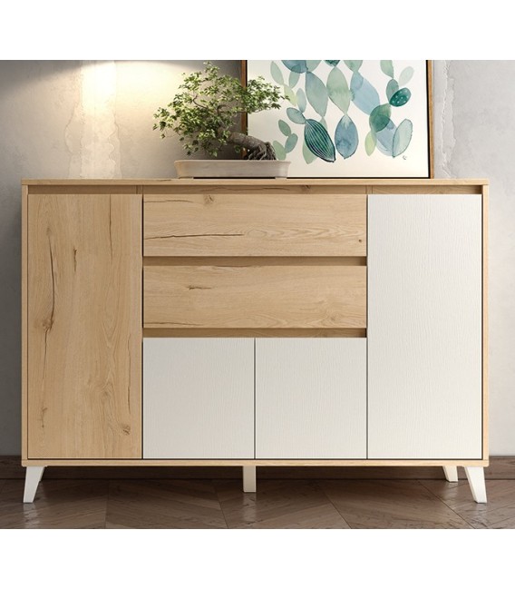 APARADOR SALÓN ALCUDIA BLANCO MDMHOGAR