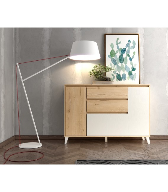 APARADOR SALÓN ALCUDIA BLANCO MDMHOGAR