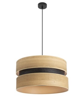 LÁMPARA DE TECHO ALICE 60 Ø METAL Y TEXTIL