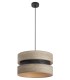 LÁMPARA DE TECHO ALICE 50 Ø METAL Y TEXTIL MDMHOGAR