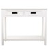 CONSOLA 100 X 40 PAROS MADERA BLANCA